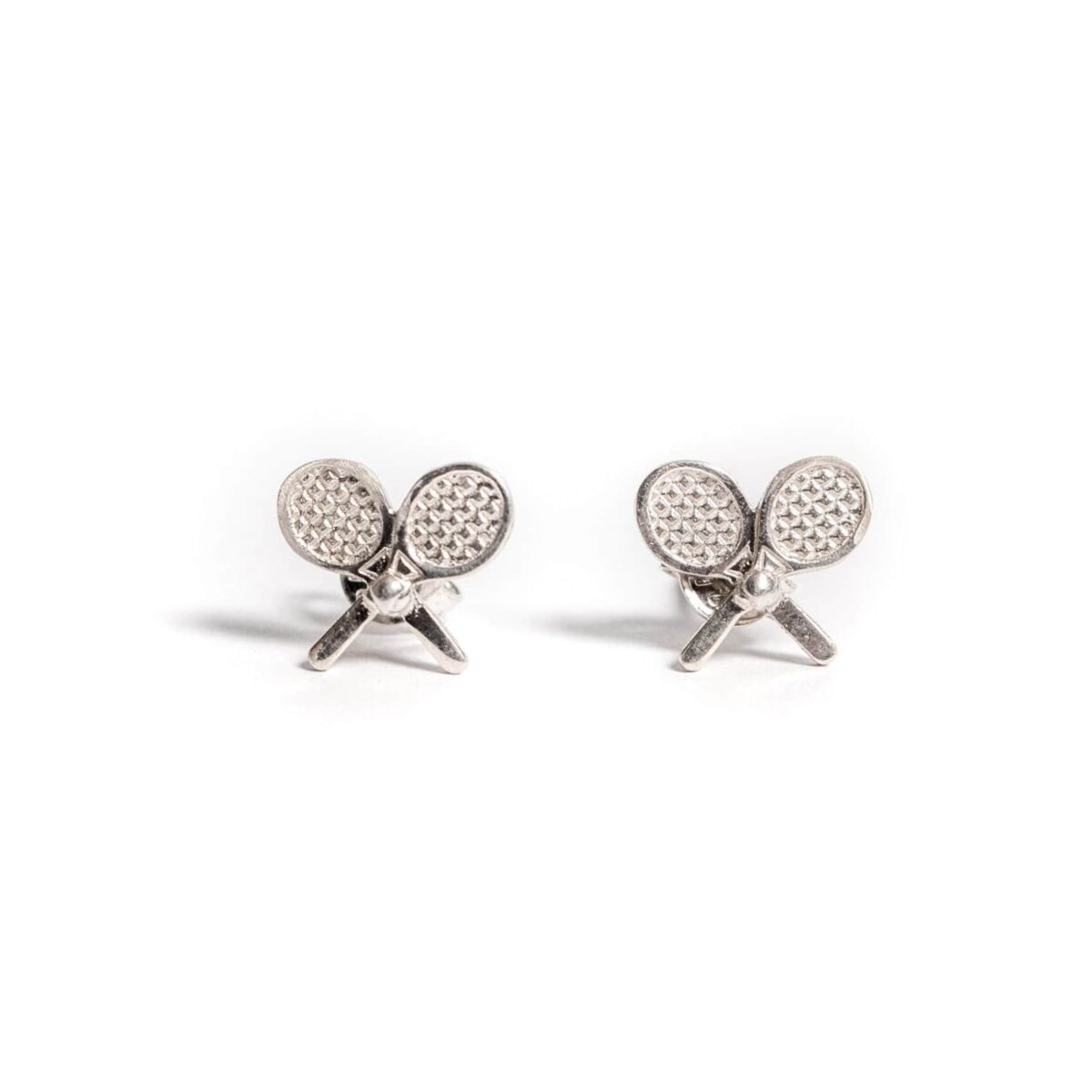 Silver earrings "Meet your match"