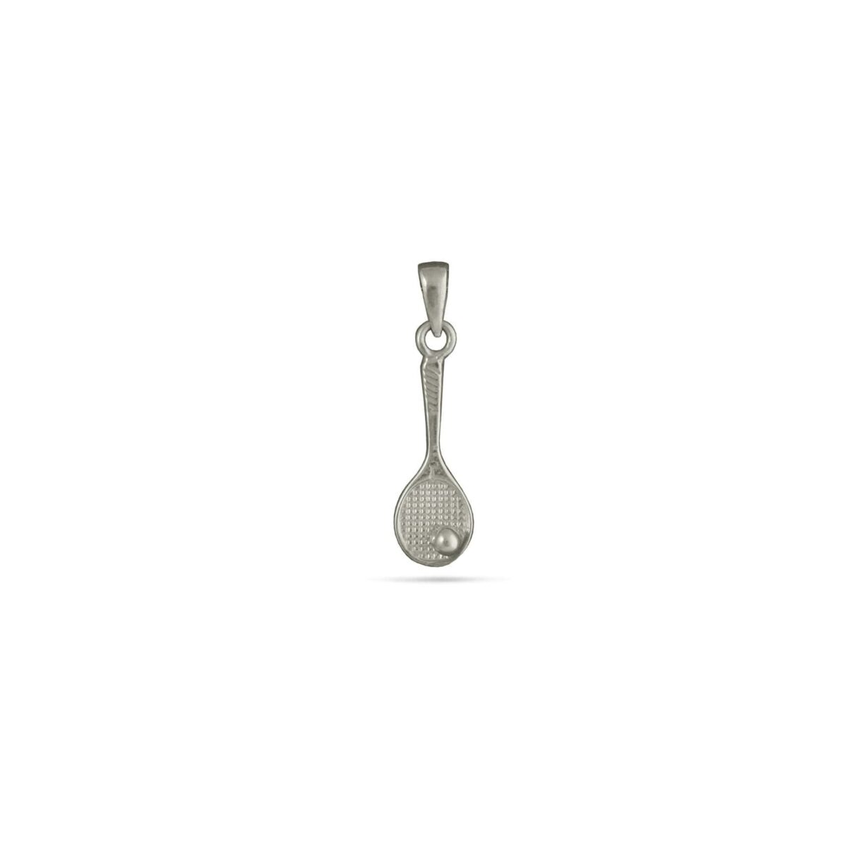 Silver pendant "See you in the court"