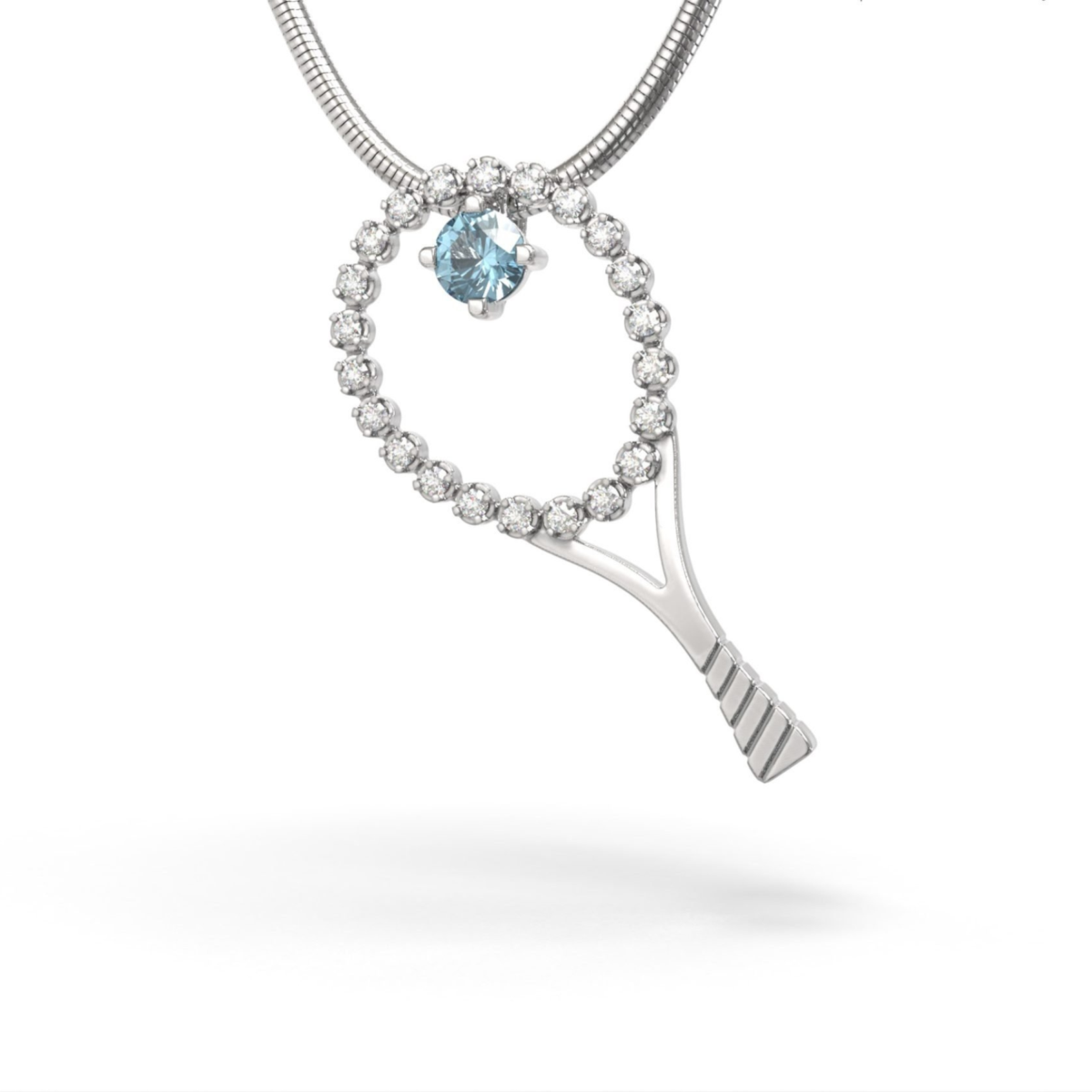 Tennis de Luxe – Висулка Тенис Ракета